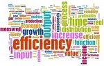 Efficiency concept graphic